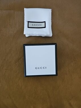 Gucci Jewelry Box & Dust Bag